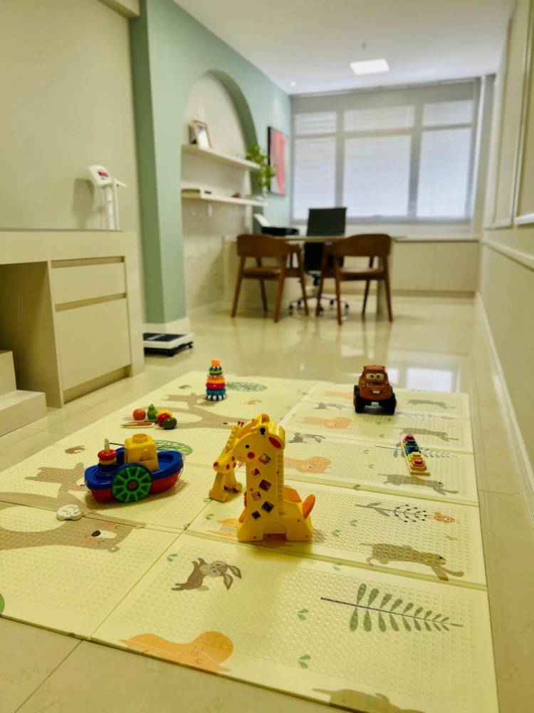 Sala de Espera confortável para crianças